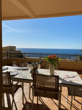 Luxury flat, large sea view terrace, top location